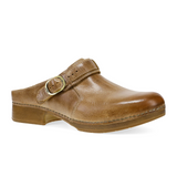 Dansko Millie Clog (Women) - Tan Waxy Brush Off Dress-Casual - Clogs & Mules - The Heel Shoe Fitters