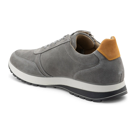 Ara Murray Lace Up Sneaker (Men) - Grey/Rust Athletic - Casual - Lace Up - The Heel Shoe Fitters