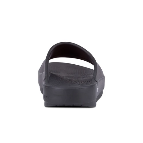 Oofos OOahh Slide Sandal (Unisex) - Black Sandals - Slide - The Heel Shoe Fitters