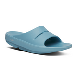 Oofos OOahh Slide Sandal (Unisex) - Ocean Blue Sandal - Slide - The Heel Shoe Fitters