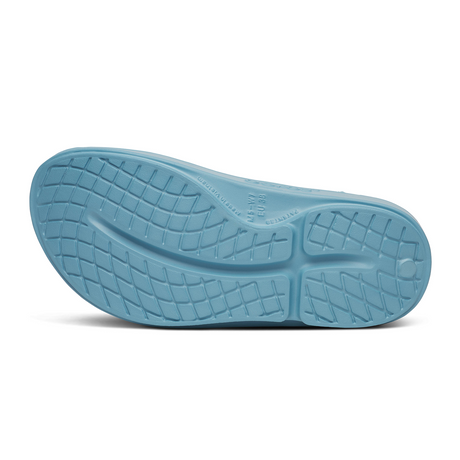 Oofos OOahh Slide Sandal (Unisex) - Ocean Blue Sandal - Slide - The Heel Shoe Fitters