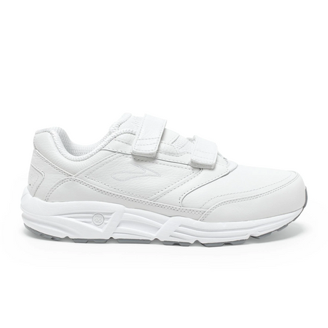 Brooks Addiction Walker V-Strap Walking Shoe (Men) - White Athletic - Walking - The Heel Shoe Fitters