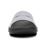 Oofos OOahh Luxe Slide (Women) - Black/Lavender Bliss