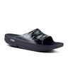 Oofos OOahh Limited Slide Sandal (Women) - Black/Green Camo Sandal - Slide - The Heel Shoe Fitters