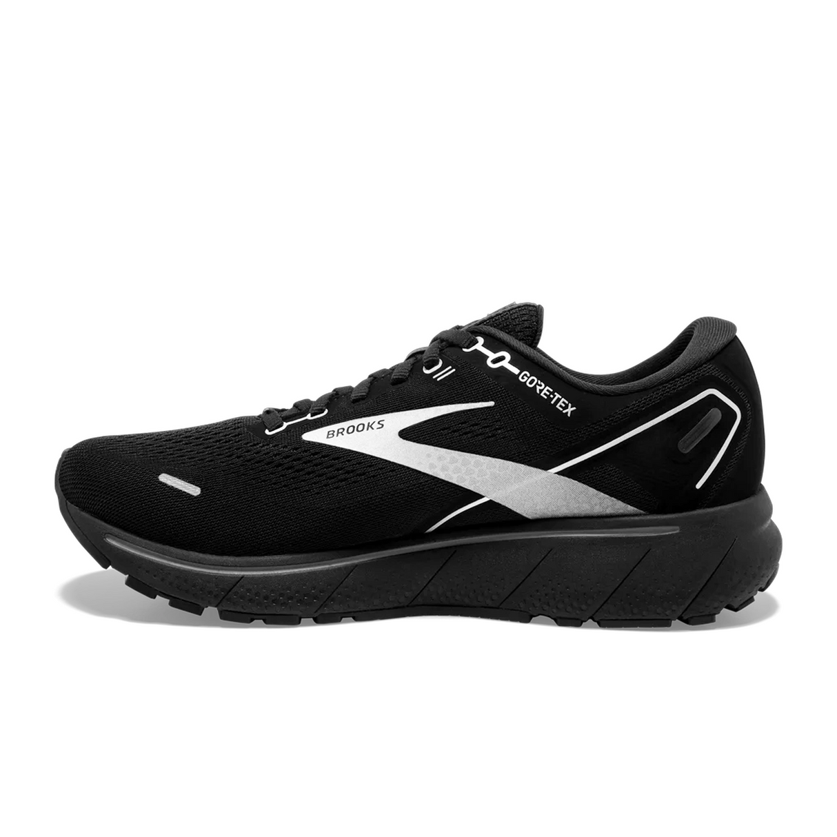 Brooks Ghost 14 GTX Running Shoe (Men) - Black/Black/Ebony Athletic - Running - Neutral - The Heel Shoe Fitters