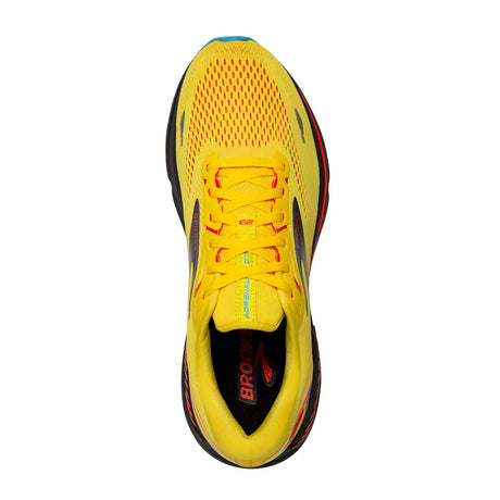 Brooks Adrenaline GTS 23 Running Shoe (Men) - Yellow/Forged Iron/Orange Athletic - Running - The Heel Shoe Fitters