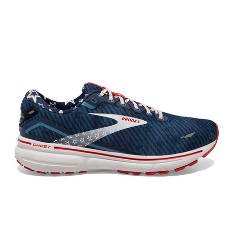 Brooks Ghost 15 Running Shoe (Men) - Titan/White/Peacoat Athletic - Running - The Heel Shoe Fitters