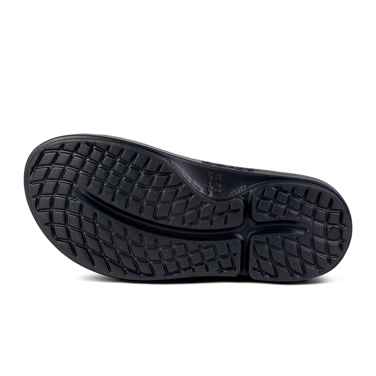 Oofos OOahh Luxe Slide (Women) - Midnight Spectre Sandals - Slide - The Heel Shoe Fitters