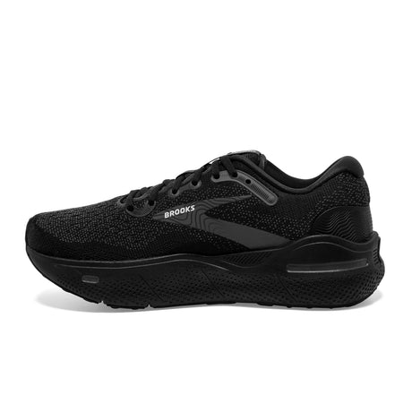 Brooks Ghost Max Running Shoe (Men) - Black/Black/Ebony Athletic - Running - The Heel Shoe Fitters