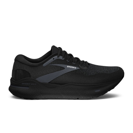 Brooks Ghost Max Running Shoe (Men) - Black/Black/Ebony Athletic - Running - The Heel Shoe Fitters