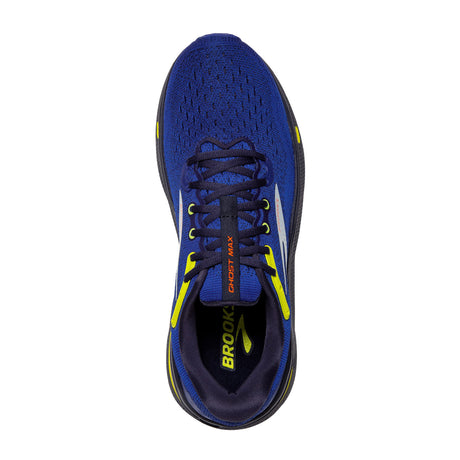 Brooks Ghost Max Running Shoe (Men) - Surf The Web/Peacoat/Sulphur Athletic - Running - The Heel Shoe Fitters