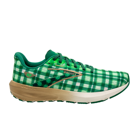 Brooks Run Lucky Launch 10 (Women) - Toucan/Verdant/Vanilla Athletic - Running - The Heel Shoe Fitters