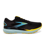 Brooks Ghost 16 Running Shoe (Men) - Black/Forged Iron/Blue Athletic - Running - Neutral - The Heel Shoe Fitters