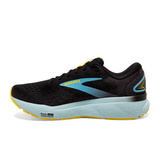 Brooks Ghost 16 Running Shoe (Men) - Black/Forged Iron/Blue Athletic - Running - Neutral - The Heel Shoe Fitters