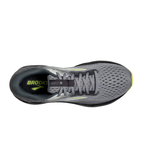 Brooks Ghost 16 Running Shoe (Men) - Primer/Grey/Lime Athletic - Running - Neutral - The Heel Shoe Fitters