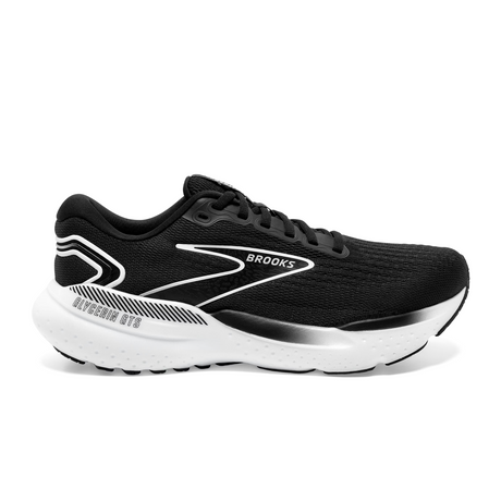 Brooks Glycerin GTS 21 Running Shoe (Men) - Black/Grey/White Athletic - Running - The Heel Shoe Fitters