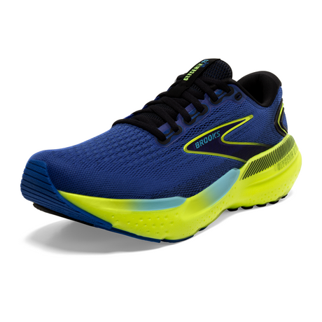 Brooks Glycerin GTS 21 Running Shoe (Men) - Blue/Nightlife/Black Athletic - Running - The Heel Shoe Fitters