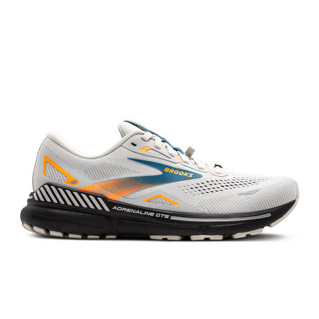 Brooks Adrenaline GTS 23 GTX Running Shoe (Men) - Oyster Mushroom/Orange/Blue Athletic - Running - Stability - The Heel Shoe Fitters