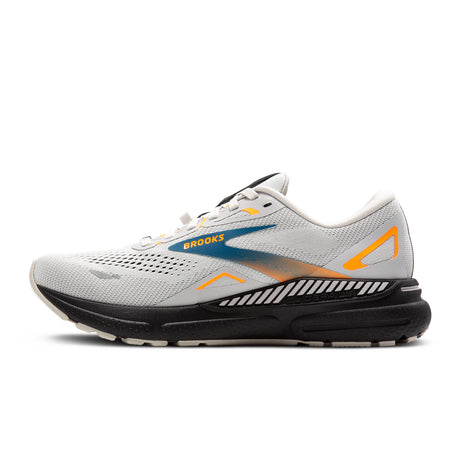 Brooks Adrenaline GTS 23 GTX Running Shoe (Men) - Oyster Mushroom/Orange/Blue Athletic - Running - Stability - The Heel Shoe Fitters