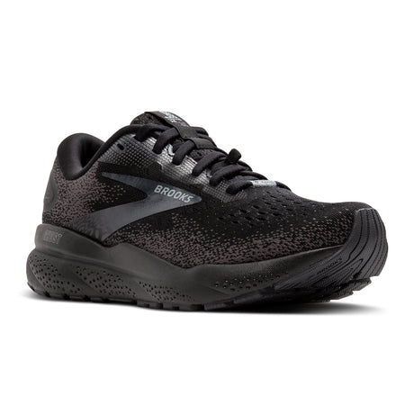 Brooks Ghost 16 GTX Running Shoe (Men) - Black/Black/Ebony Athletic - Running - Neutral - The Heel Shoe Fitters