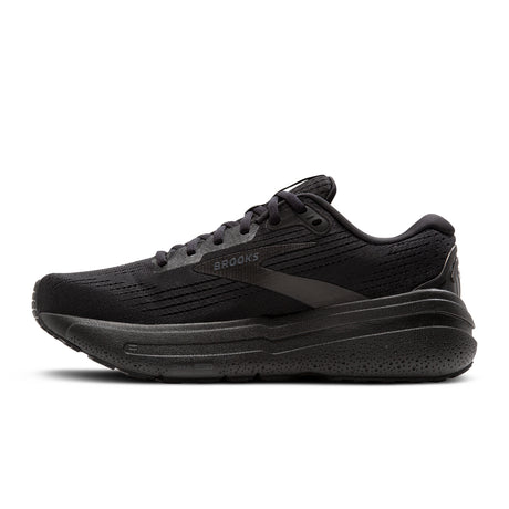 Brooks Ghost Max 2 Running Shoe (Men) - Black/Black/Ebony Athletic - Running - Cushion - The Heel Shoe Fitters