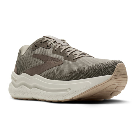 Brooks Ghost Max 2 Running Shoe (Men) - London Fog/Falcon/Coconut Athletic - Running - Cushion - The Heel Shoe Fitters