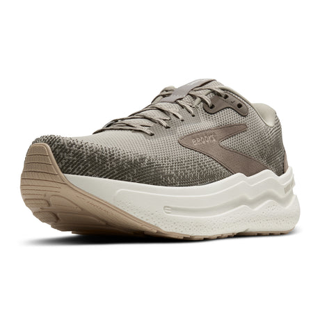 Brooks Ghost Max 2 Running Shoe (Men) - London Fog/Falcon/Coconut Athletic - Running - Cushion - The Heel Shoe Fitters