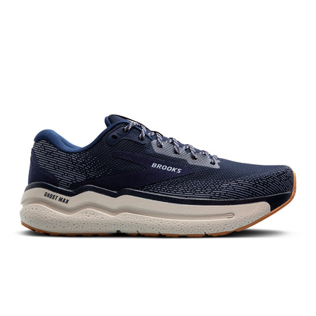 Brooks Ghost Max 2 Running Shoe (Men) - Peacoat/Stone/Biscuit Athletic - Running - Cushion - The Heel Shoe Fitters