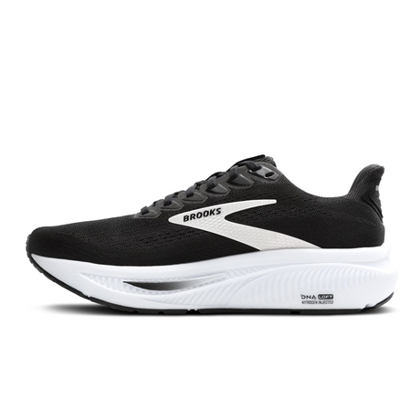 Brooks Ghost 17 Running Shoe (Men) - Black/Grey/White Athletic - Running - Neutral - The Heel Shoe Fitters