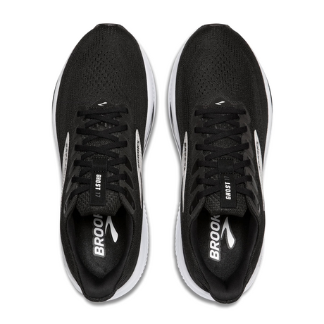 Brooks Ghost 17 Running Shoe (Men) - Black/Grey/White Athletic - Running - Neutral - The Heel Shoe Fitters