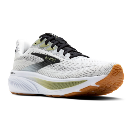 Brooks Ghost 17 Running Shoe (Men) - White/Black/Tea Athletic - Running - Neutral - The Heel Shoe Fitters