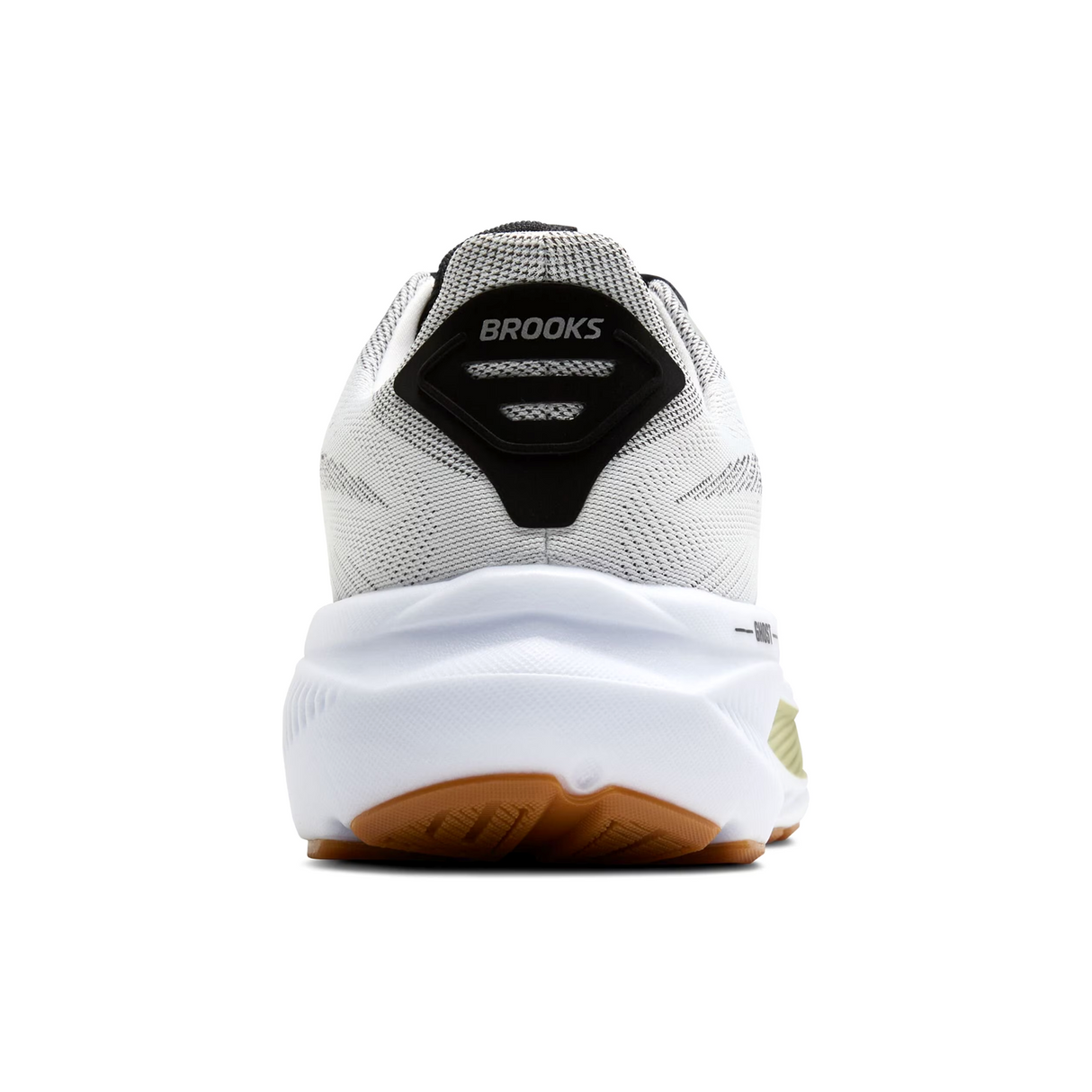 Brooks Ghost 17 Running Shoe  (Men) - White/Black/Tea