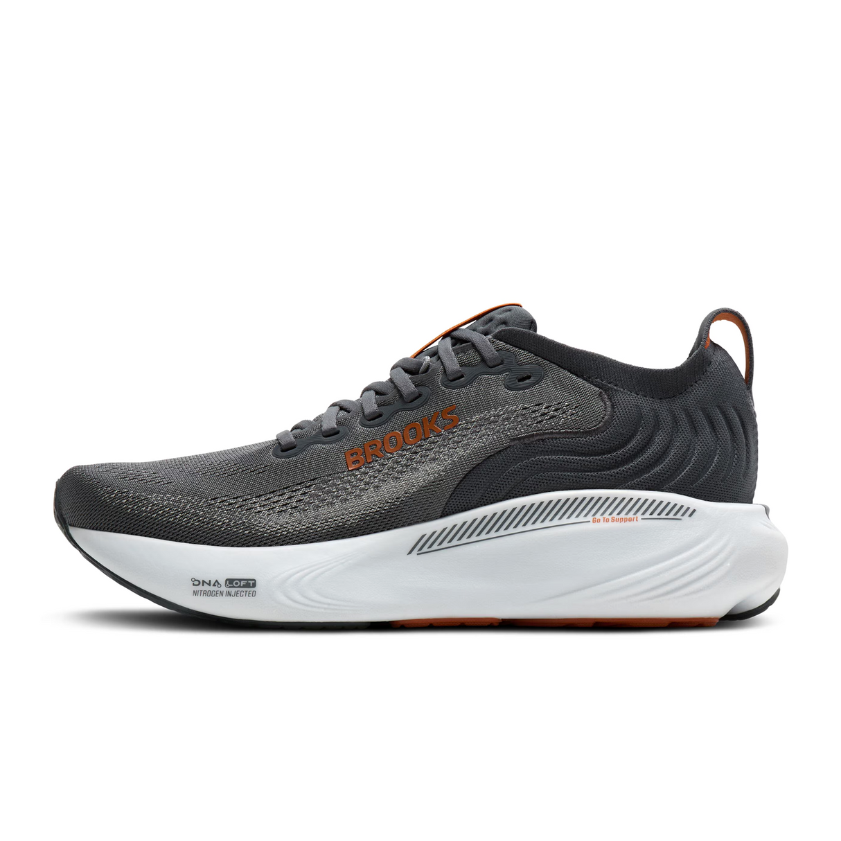 Brooks Adrenaline GTS 25 Running Shoe (Men) - Turbulence/Bombay Brown/Grey