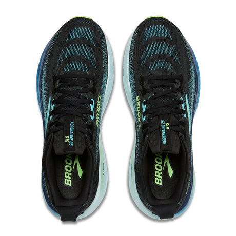Brooks Adrenaline GTS 25 Running Shoe (Men) - Black/Ipanema/Mint Athletic - Running - Stability - The Heel Shoe Fitters