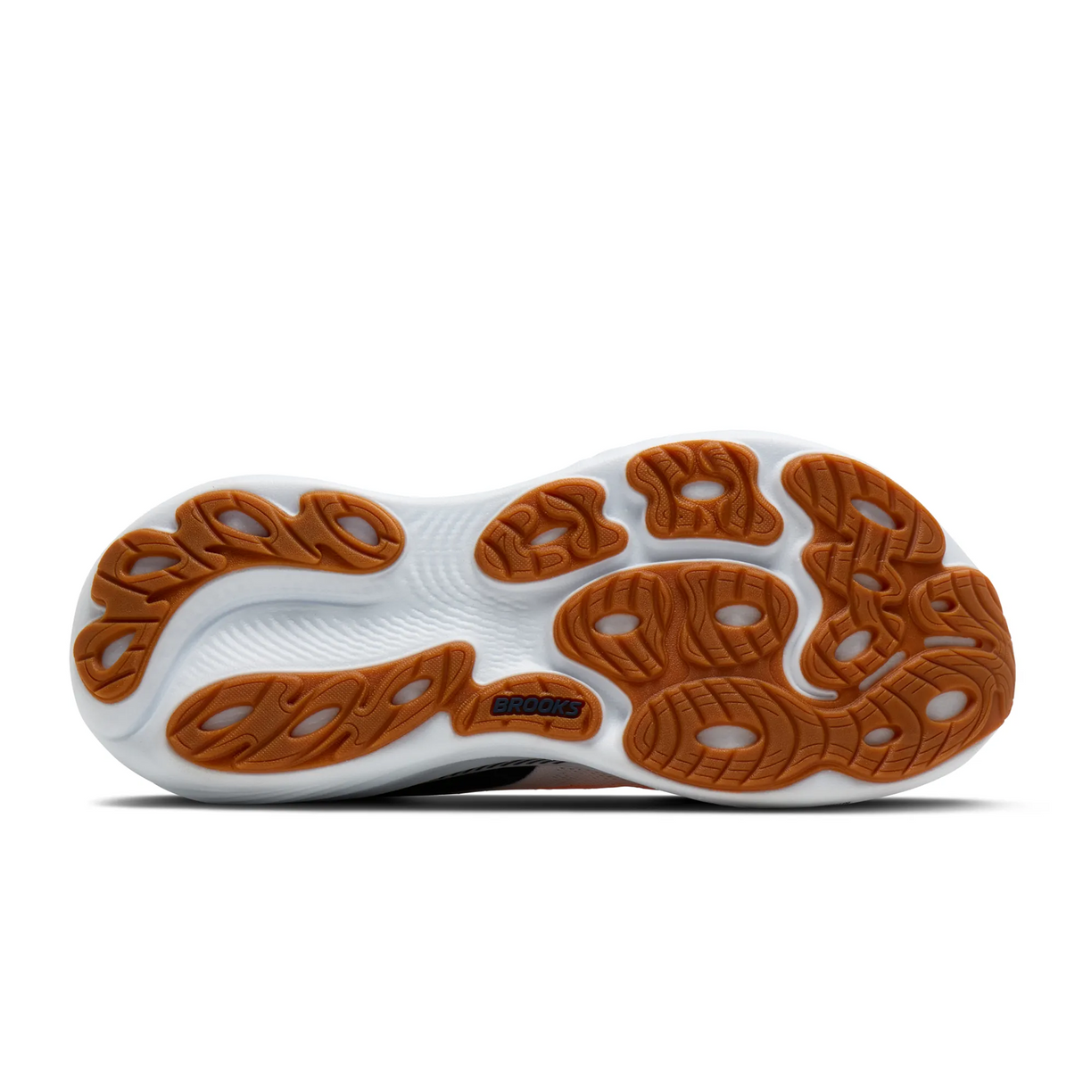 Brooks Adrenaline GTS 25 Running Shoe (Men) - White/Spellbound/Orange Athletic - Running - Stability - The Heel Shoe Fitters