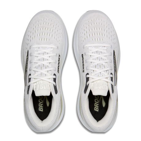 Brooks Ghost Max 3 Running Shoe (Men) - Bright White/Tea/Black Athletic - Running - Cushion - The Heel Shoe Fitters