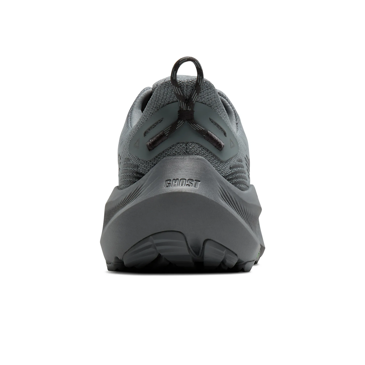 Brooks Ghost Trail Running Shoe (Men) - Gray/Gray/Blackened Pearl Athletic - Running - Trail - The Heel Shoe Fitters