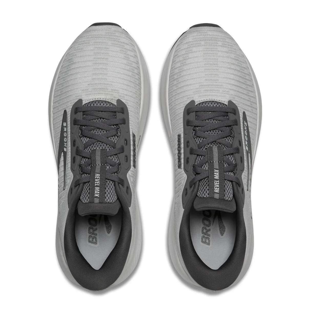 Brooks Revel Max Running Shoe (Men) - Oyster Mushroom/Poppy Seed