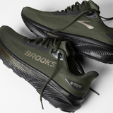 Brooks Ghost 18 GTX Running Shoe (Men) - Forest/Black/Metallic