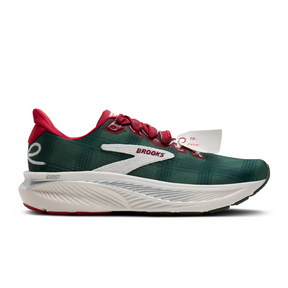 Brooks Ghost 18 Running Shoe (Women) - Green/Red/Coconut Athletic - Running - Neutral - The Heel Shoe Fitters