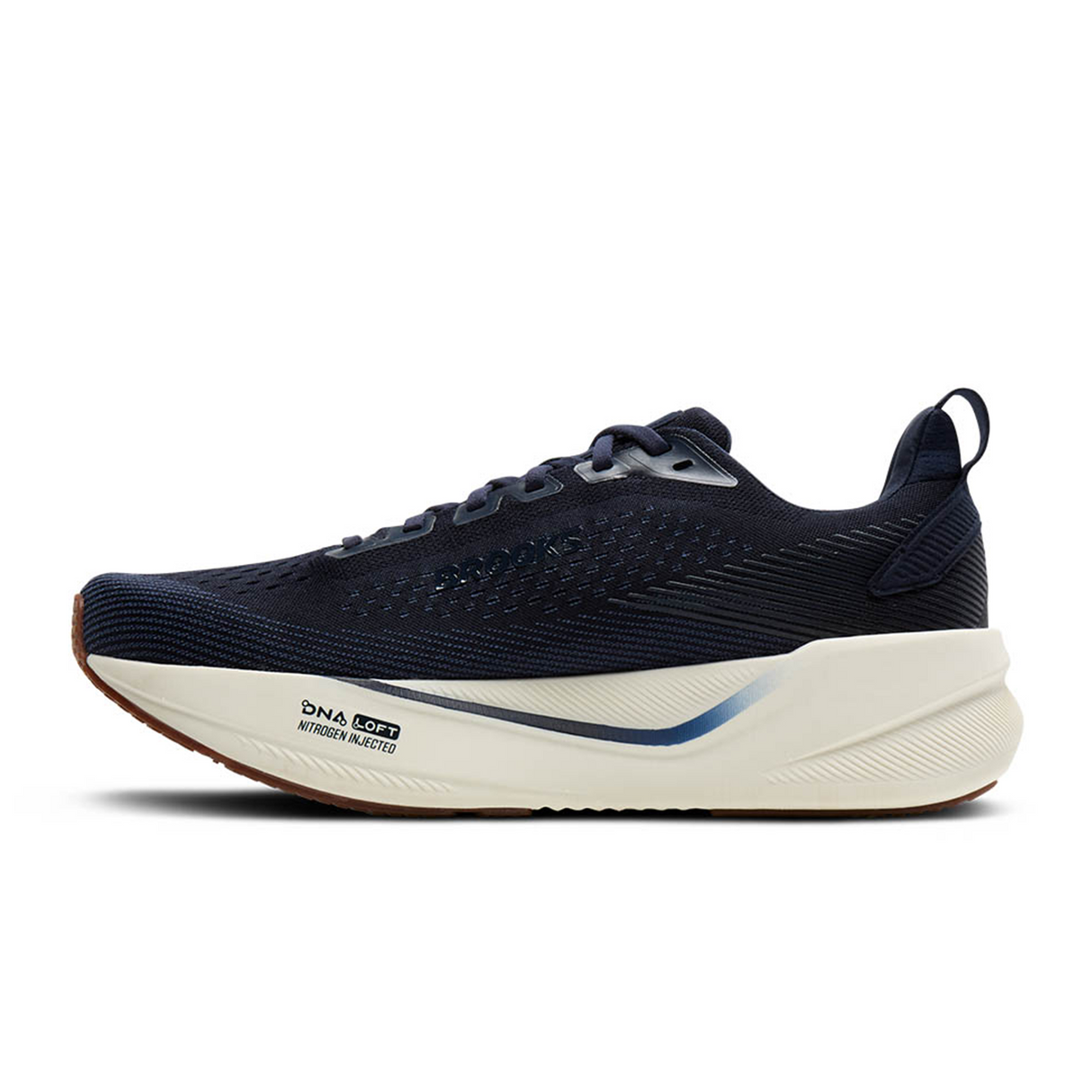 Brooks Ghost Max 4 Running Shoe (Men) - Navy/Navy/Biscuit