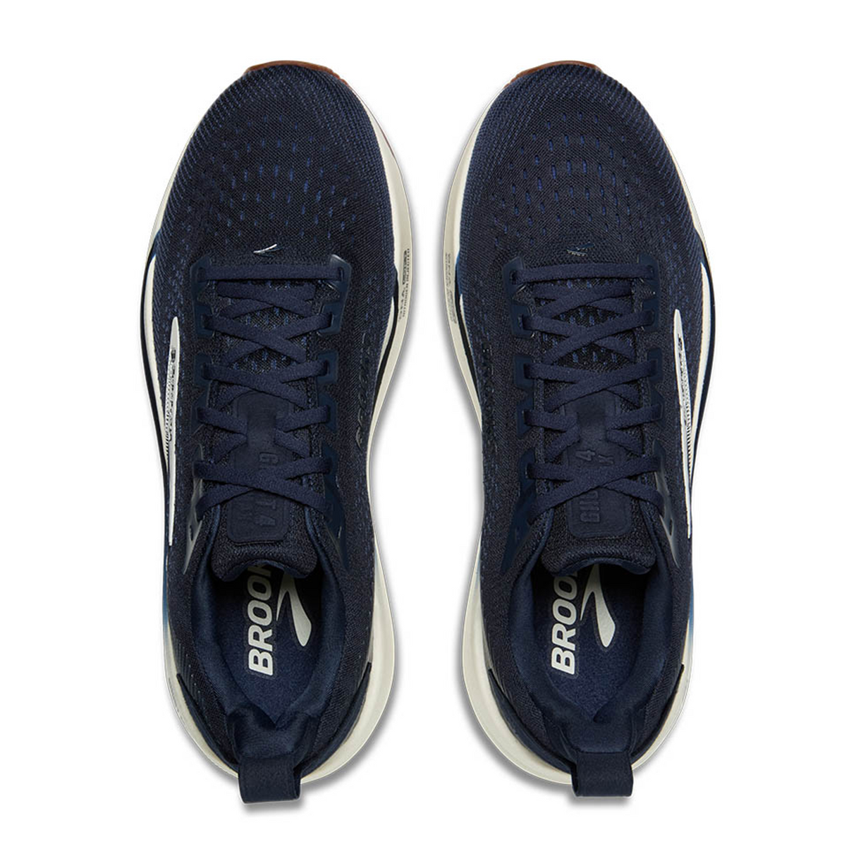 Brooks Ghost Max 4 Running Shoe (Men) - Navy/Navy/Biscuit