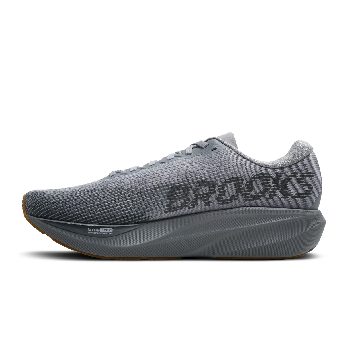 Brooks Ghost Amp Running Shoe (Men) - Primer/Ebony/Oyster