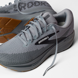 Brooks Ghost Amp Running Shoe (Men) - Primer/Ebony/Oyster