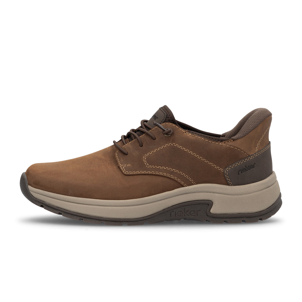 Rieker Bruce 11050-22 Lace Up (Men) - Noce/Moro Dress-Casual - Oxfords - The Heel Shoe Fitters