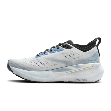Brooks Glycerin GTS 23 Running Shoe (Men) - White/Rain/Baltic Sea Athletic - Running - Stability - The Heel Shoe Fitters
