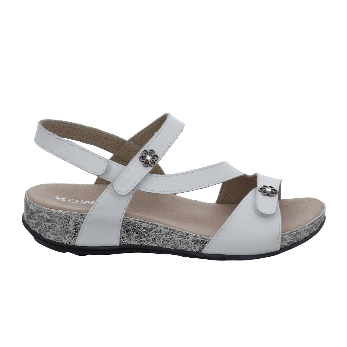 Romika Fidschi 54 Backstrap Sandal (Women) - White Sandal - Backstrap - The Heel Shoe Fitters