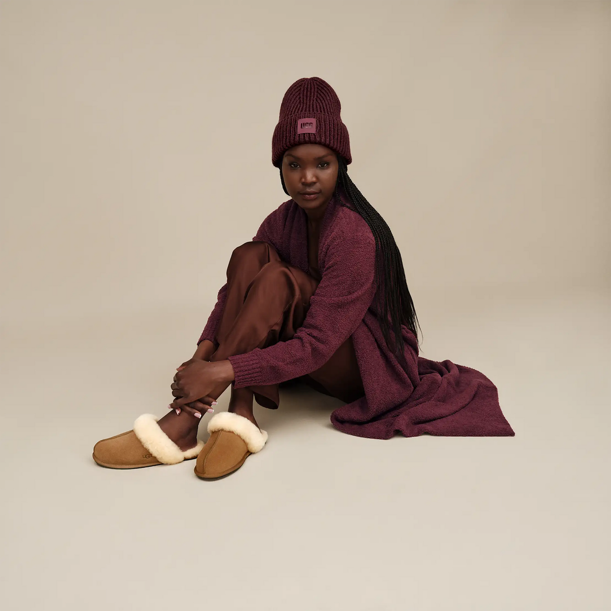 UGG® Scuffette II Slipper (Women) - Chestnut
