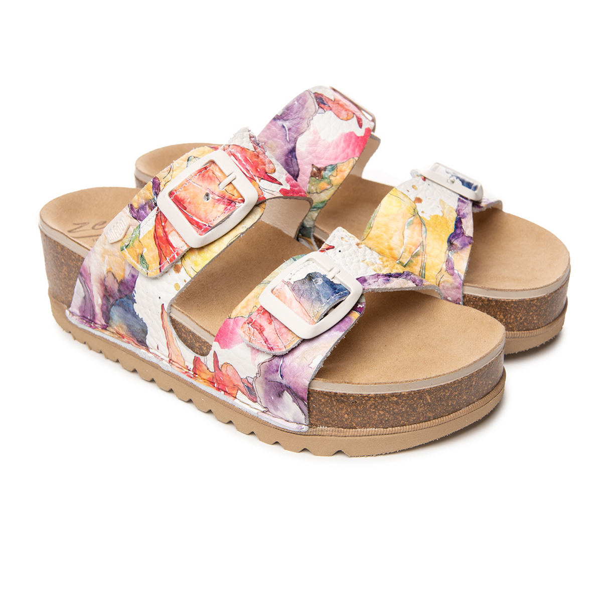On Foot Aurora Slide Sandal (Women) - Flowers Sandal - Slide - The Heel Shoe Fitters