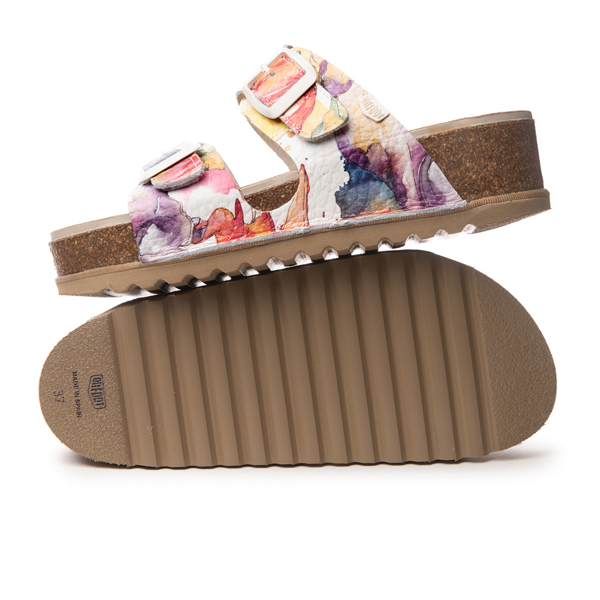 On Foot Aurora Slide Sandal (Women) - Flowers Sandal - Slide - The Heel Shoe Fitters